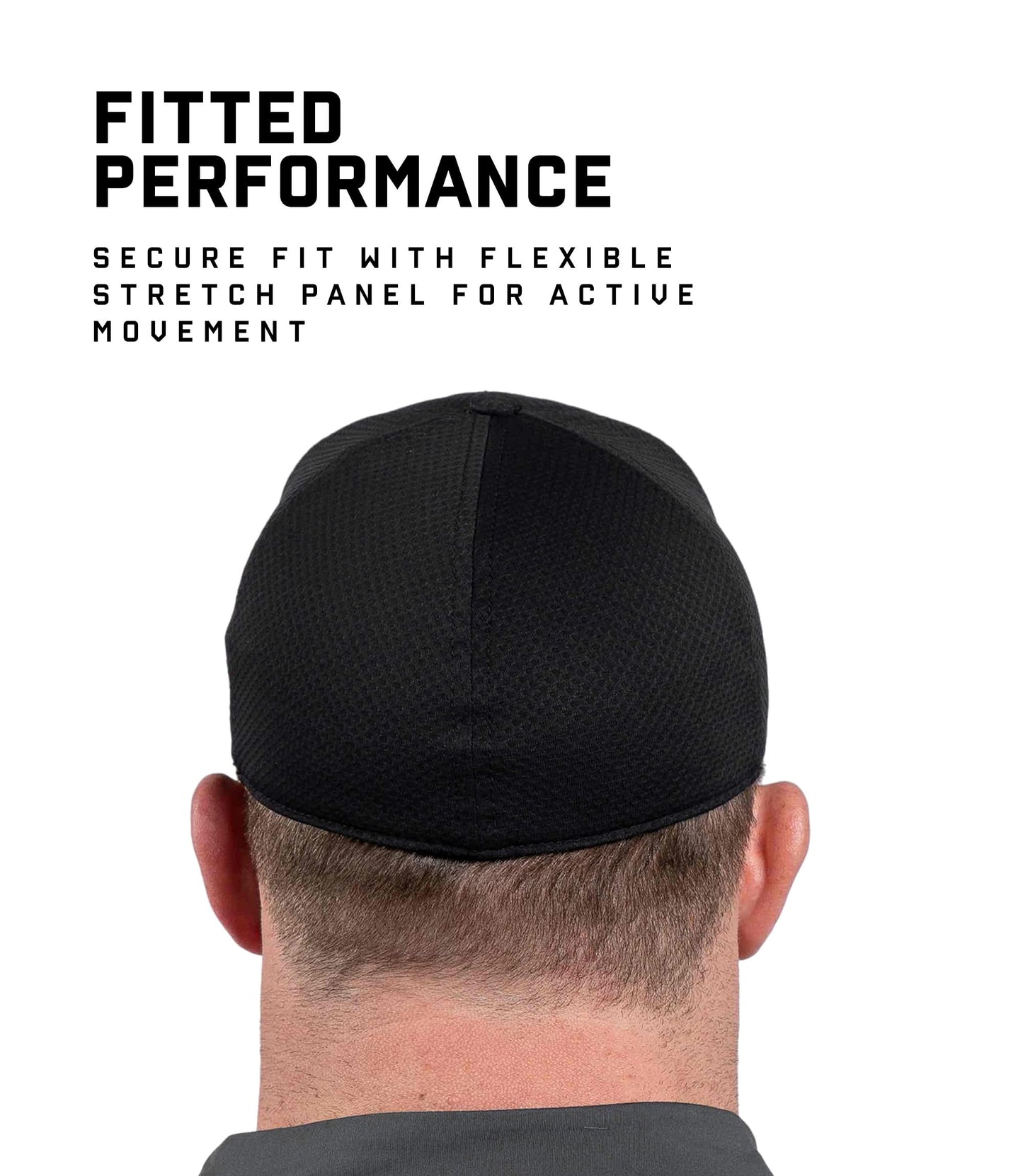 Gymreapers Baseball Hats and Caps for Men| Fitted Hats for Running, Workout, Gym & Outdoor Sports| Moisture Wicking Adapt Cap