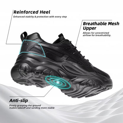 Women's Road Running Shoes Non Slip Ladies Walking Fashion Athletic Chunky Sneakers Work Gym Comfort Lightweight Mesh Soft Sole