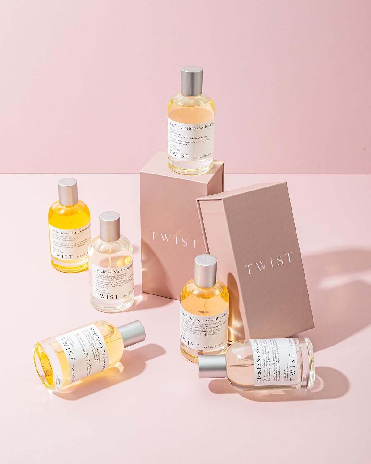 Twist Addicted No.3 Long Lasting Perfume Women Inspired by Y. B.lack O.pium | Women's Eau de Parfum Spray with Amber & Vanilla Notes - Gift for Her - Vegan, Paraben & Phthalate Free - 3.4 oz