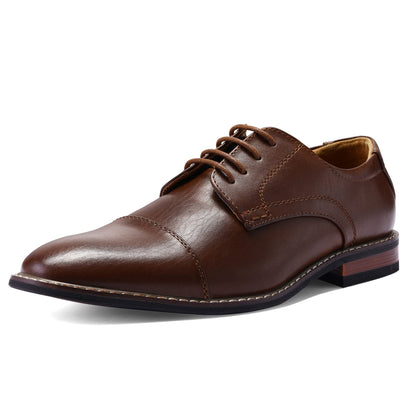 Mens Dress Shoes Wingtip Formal Oxford Shoes for Business Wedding