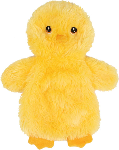 Best Pet Supplies Interactive Squeaky Dog Chew Toy, Ideal Dog Toys for Chewers, Small, Medium & Large Dogs, and Fetch Lovers - Crinkle Duck (Yellow), Large