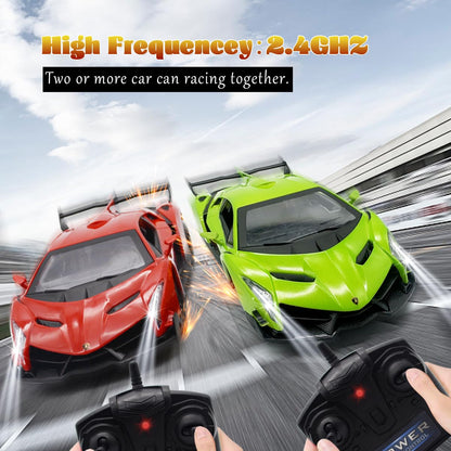 Remote Control RC CAR Racing Cars Compatible with Lamborghini Veneno Officially Licensed 1:24 Toy RC Cars Model Vehicle for Boys 6,7,8 Years Old,red