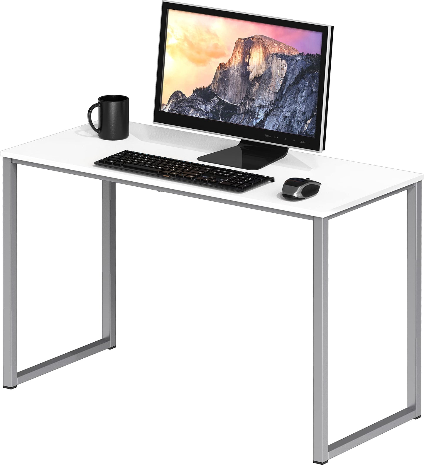 SHW Mission 32-Inch Home Office Computer Desk, Black
