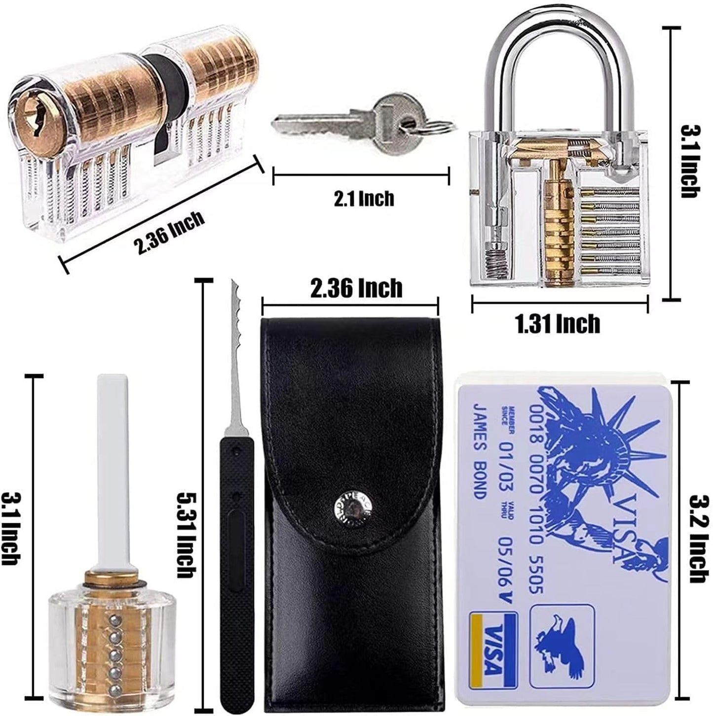 Protect Picking Waterproof Rust Resistant for Outdoor Brass Keyed Padlock Lock Set 3 Pack Alike Lock Kit with Hardened Steel Shackle Pick Gate Shed St