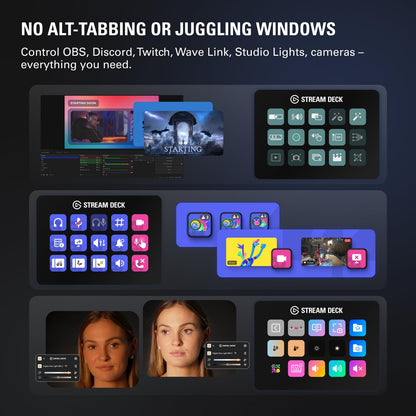 Elgato Stream Deck MK.2 Studio Controller, 15 Macro Keys | Trigger actions in OBS, Twitch, YouTube and more, Visual feedback, Hundreds of plugins, Works with Mac and PC