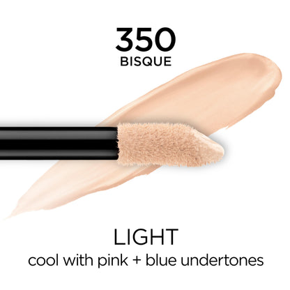 L'Oreal Paris Makeup Infallible Full Wear Waterproof Matte Concealer, Full Coverage, Bisque, 0.33 fl. oz.