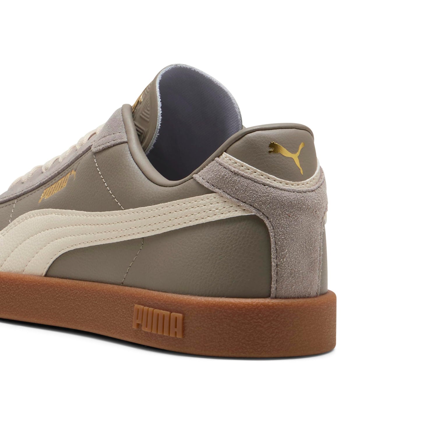PUMA Mens Club Ii Era Suede Lace Up Sneakers Shoes Casual