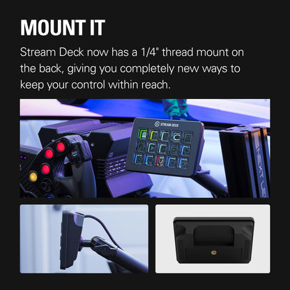 Elgato Stream Deck MK.2 Studio Controller, 15 Macro Keys | Trigger actions in OBS, Twitch, YouTube and more, Visual feedback, Hundreds of plugins, Works with Mac and PC
