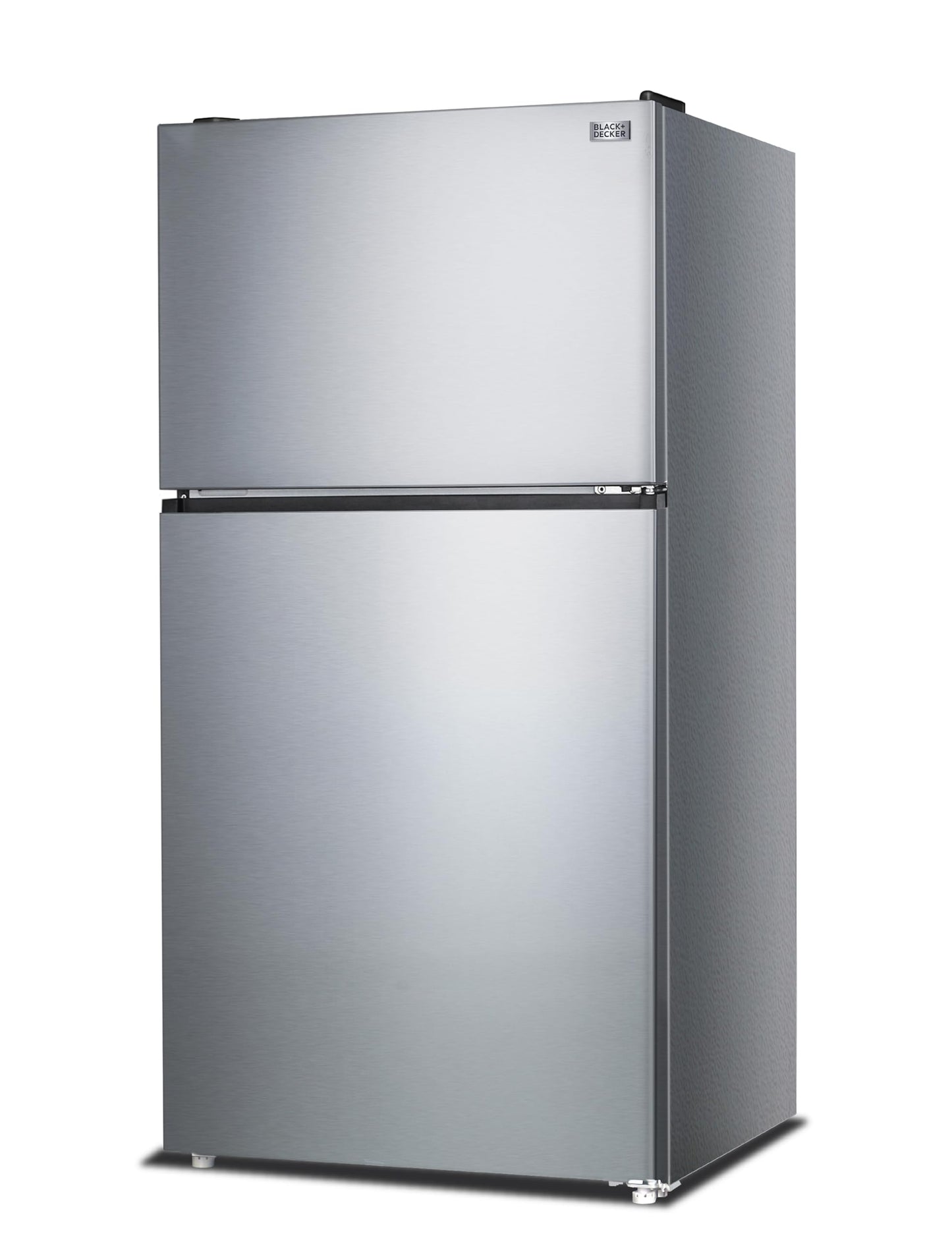 BLACK+DECKER 16.4 Cu. Ft. Top Mount Refrigerator with Freezer, 2 Door Refrigerator with Top Freezer and Separate Temperature Controls, Auto Defrost, BR1640KW, White
