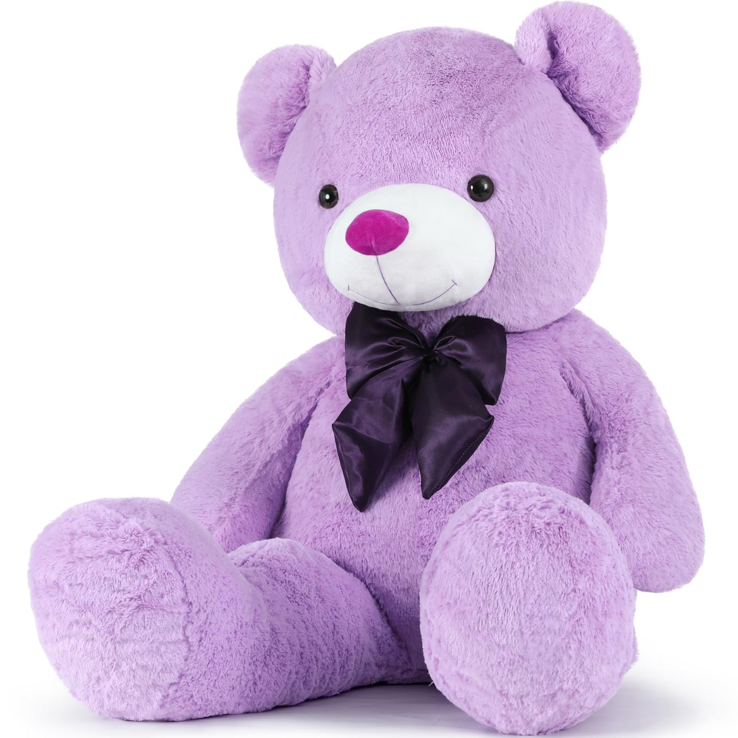 Toys Studio 47 Inch Big Teddy Bear Giant Stuffed Animal for Girls, 4 Feet Large Teddy Bear Baby Shower Party Decorations Kids Women Girlfriend Christmas Valentines Gifts, Light Brown
