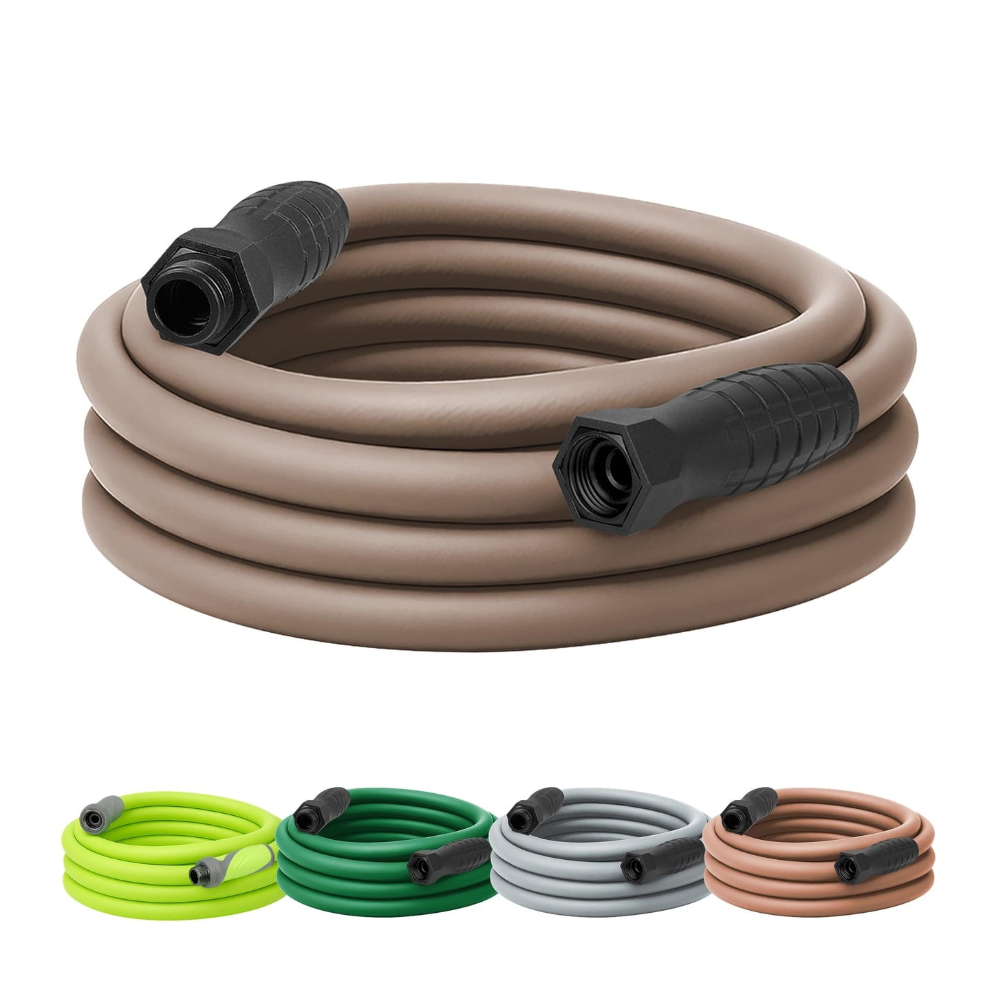 Flexzilla Garden Hose 5/8 in. x 50 ft., Lightweight All-Weather Water Hose, Durable and Flexible, Leak-Free Connections