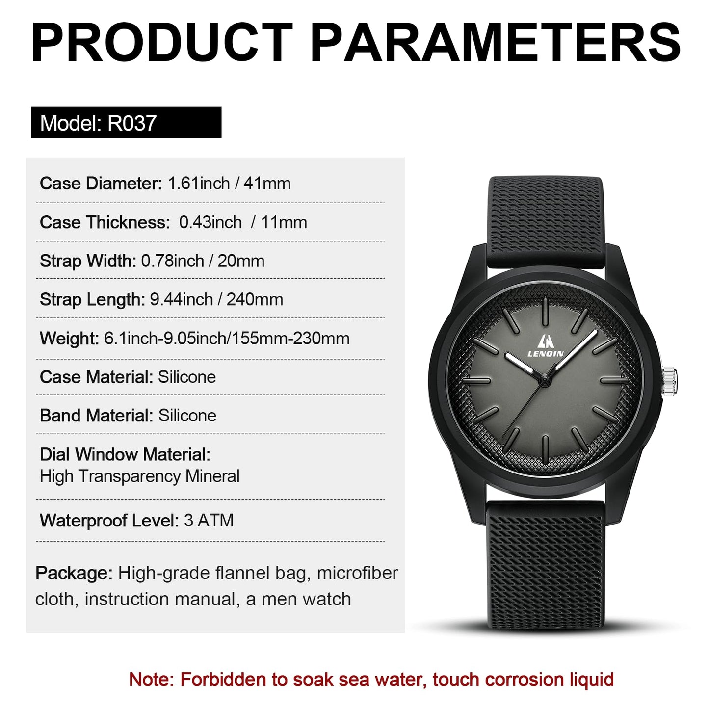 LN LENQIN Mens Watches Waterproof Stainless Steel Watch for Men Analog Quartz Fashion Business Designer Wristwatch