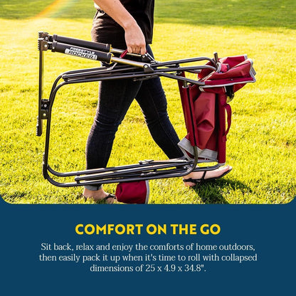GCI Outdoor Stowaway Rocker - Hunter Topo