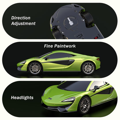 AEROQUEST 1:24 Lamborghini Remote Control Car （Green） | Officially Licensed,Birthday Gift,Toys for ages 3-8,Aventador SVJ Mode,Electric Sport Racing,Hobby RC Cars