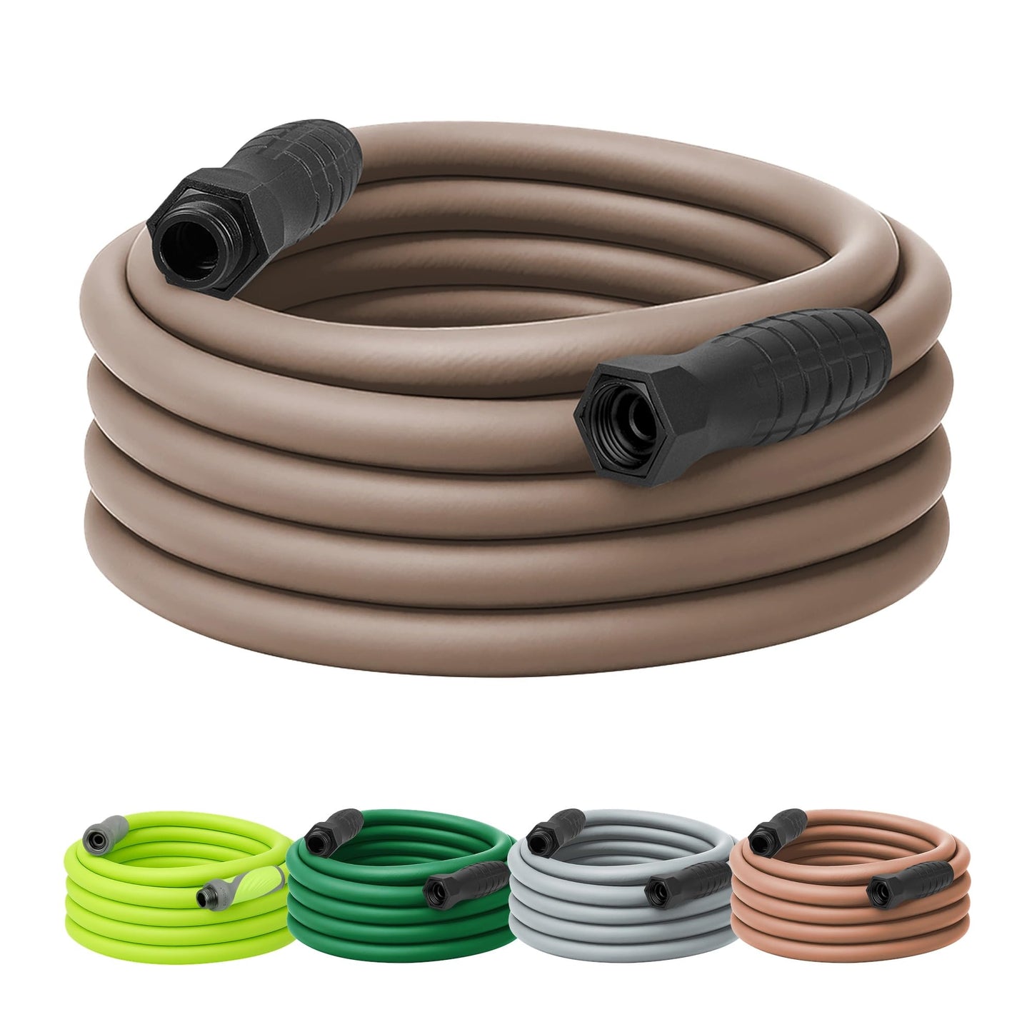 Flexzilla Garden Hose 5/8 in. x 50 ft., Lightweight All-Weather Water Hose, Durable and Flexible, Leak-Free Connections