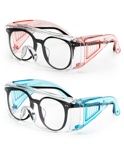 UNCO- Safety Goggles Over Glasses, Protective Goggles, Anti Fog, Work, Safety Glasses Over