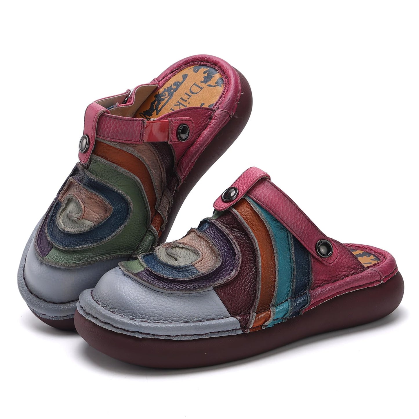 Women's Casual Loafers Shoes Garden Clogs for Women Platform Slippers Colorful Slip-On Comfortable Mules & Clogs Sandals