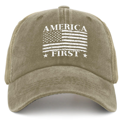 Funny Hat America Hats for Men Gifts for Dad Baseball Cap