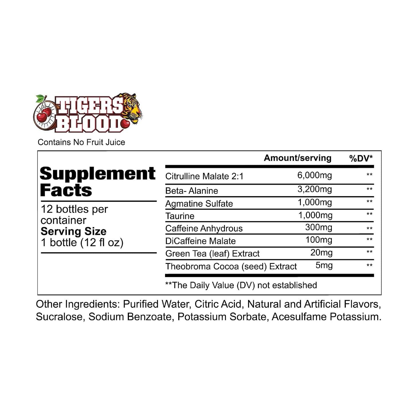 REDCON1 Total War Ready to Drink Pre Workout | Baja Bomb | 365mg Caffeine + Citrulline Malate + Beta Alanine | Zero Sugar (12 Pack)