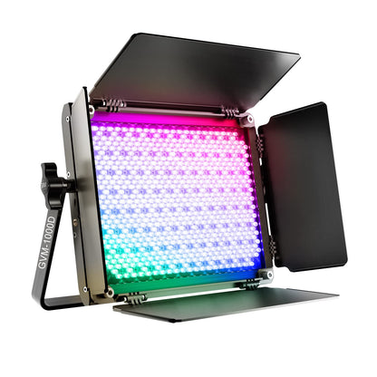 GVM RGB Video Lighting, Bi-Color Led Video Light Kit with APP Control, 2 Packs 850D Photography Lighting Kit CRI 97+ for Web Conference, YouTube, Gaming, Zoom, Aluminum Alloy Shell