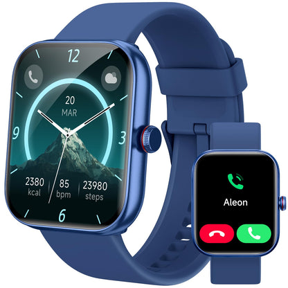 Smart Watch for Women Men, Smartwatch for iPhone & Android Bluetooth (Answer/Call) Built-in Alexa, 1.91" HD Fitness Tracker with 105+ Sport Modes, IP68 Waterproof, Sleep/Heart Rate/SpO2/Stress Monitor
