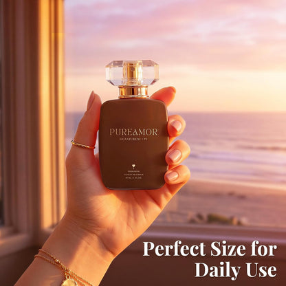 Pheromone Perfume for Women, Amber Noir Extrait de Parfum - Long Lasting Vanilla Amber Scent, 30% High Concentration, Full Size Fragrance Spray, 1.0 oz / 30 ml