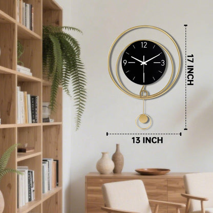 Dankeit Decorative Wall Clock,Silent Non-Ticking Quality Quartz Movement Battery Operated,Large Wall Clocks for Living Room Kitchen Home Bathroom Bedroom Wall Decor,16x16inch,White