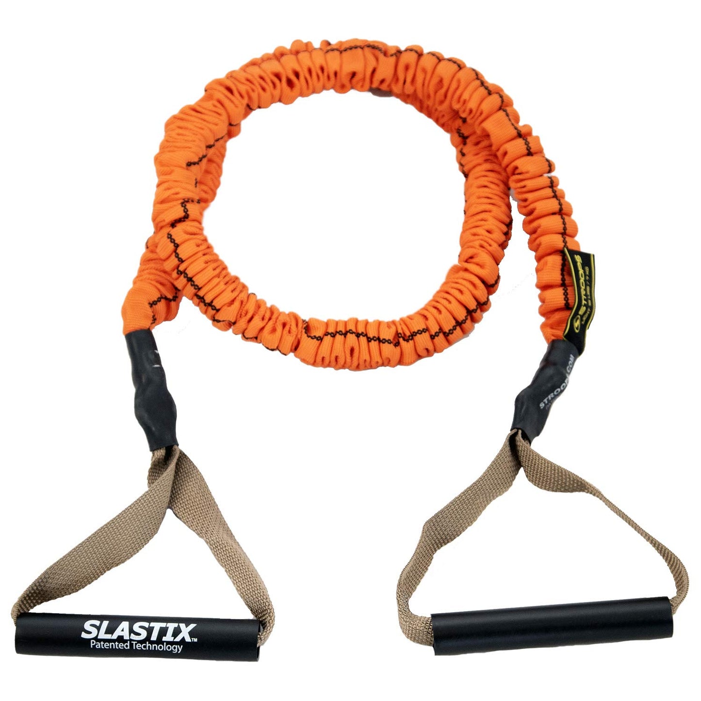 Stroops Slastix Toner Resistance Bands with Handles | Safe Sleeve Exercise Bands for Strength Training, Full Body Workouts, and Home Gym Fitness