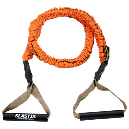 Stroops Slastix Toner Resistance Bands with Handles | Safe Sleeve Exercise Bands for Strength Training, Full Body Workouts, and Home Gym Fitness