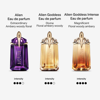 Mugler Alien Refill Bundle - Eau de Parfum - Women's Perfume - Floral & Woody - With Jasmine, Wood, and Amber - Long Lasting Fragrance - Refill & 3 Fl Oz Fragrance