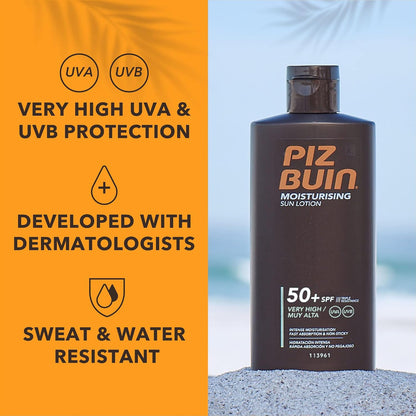 Piz Buin Moisturising Sun Lotion SPF50-200ml