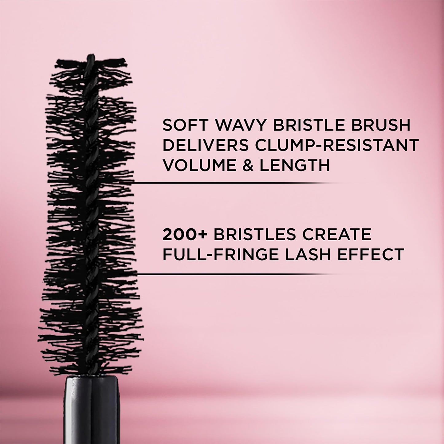 L'Oreal Paris Makeup Voluminous Lash Paradise Mascara, Voluptuous Volume, Intense Length, Feathery Soft Full Lashes, No Flaking, Smudging or Clumping, Latte Brown, 0.28 Fl Oz