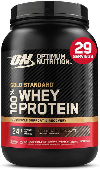 Optimum Nutrition Gold Standard 100% Whey Protein Powder, Extreme Milk Chocolate, 10 Pound (Packaging May Vary) (Pack of 2)