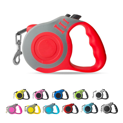 Retractable Dog Leash Automatic Telescopic Tractor Dog Tape, Pet Tape 10/16 FT Durable and Convenient, with Non-Slip Handle, Suitable for Small and Medium-Sized Dogs