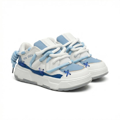 Men's and Women's Chunky Platform Sneakers, Y2K Aesthetic Unisex Dad Shoes, 2 inch Height Increasing Walking Shoes, Lightweight Breathable Athletic Fashion Trainers for Couples