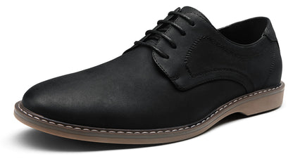 Jousen Men's Casual Dress Shoes Retro Business Classic Dress Shoes for Men