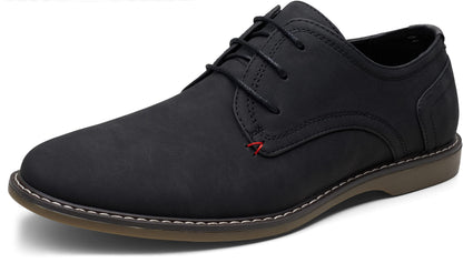Jousen Men's Casual Dress Shoes Retro Business Classic Dress Shoes for Men