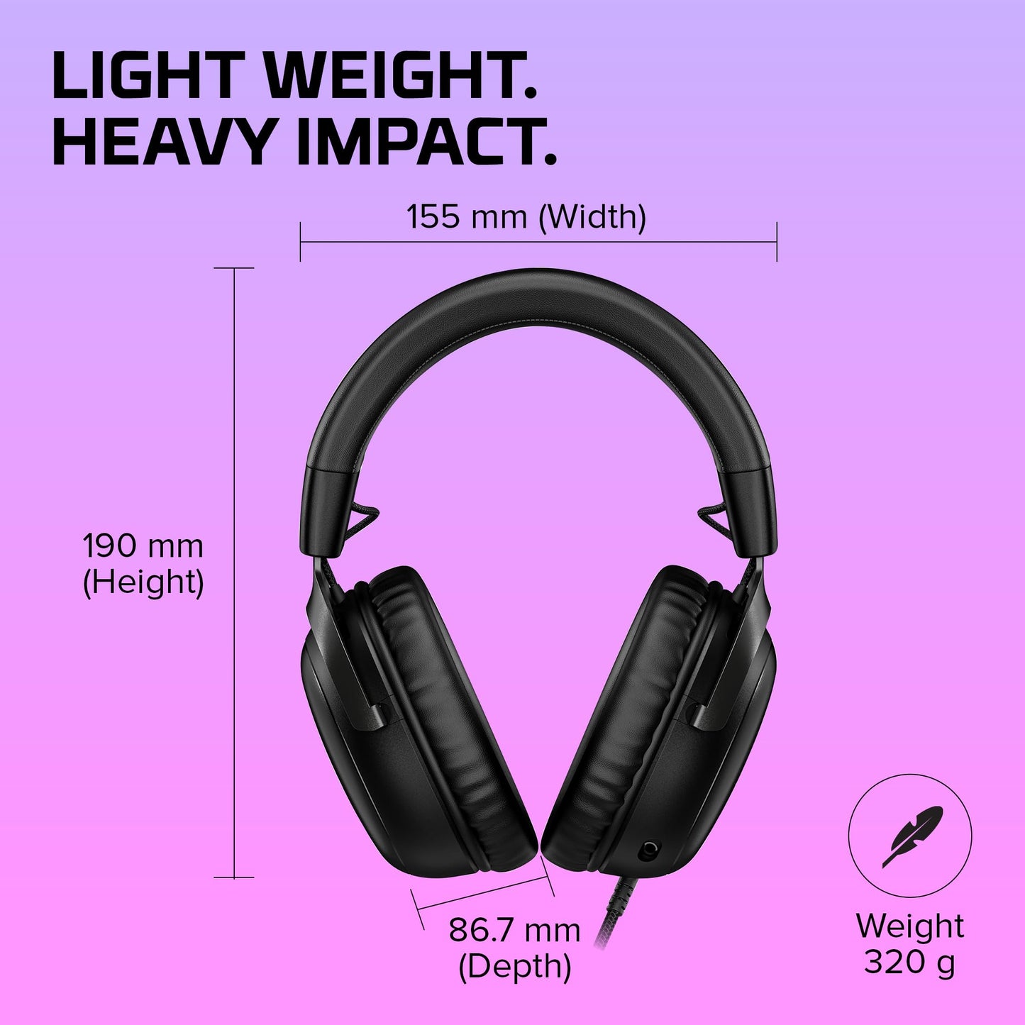 HyperX Cloud III – Wired Gaming Headset, PC, PS5, Xbox Series X|S, Angled 53mm Drivers, Spatial Audio, Memory Foam, Durable Frame, Ultra-Clear 10mm Mic, USB-C, USB-A, 3.5mm – Black/Red