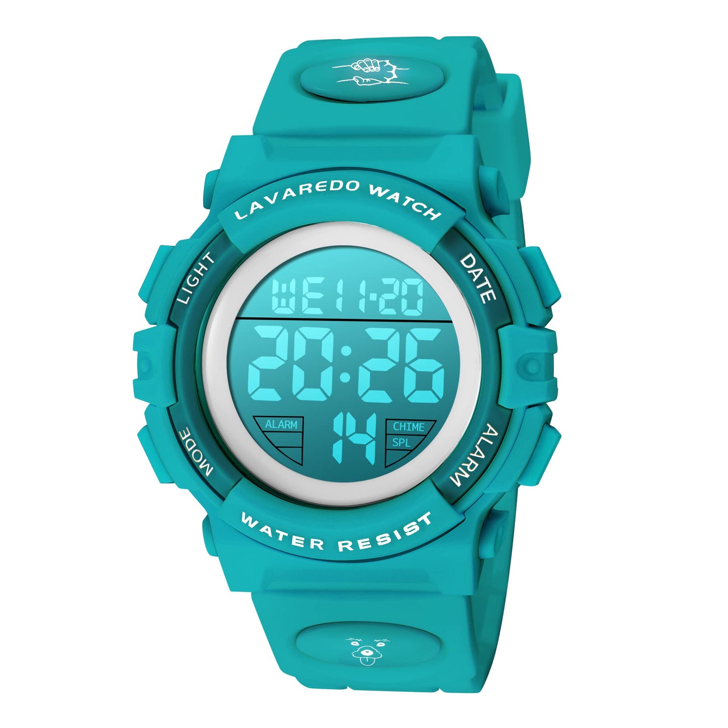 Kids Watch,Boys Watch for 3-15 Year Old Boys,Digital Sport Outdoor Multifunctional Chronograph LED 50 M Waterproof Alarm Calendar Analog Watch for Children with Silicone Band,Kids Gift