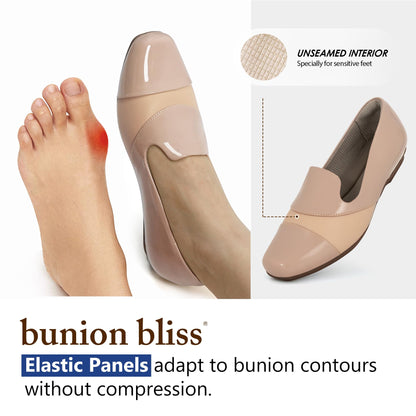 Ortho + Rest Women Orthopedic Dress Shoes Bunions Loafers Slip On Orthotic Shoes