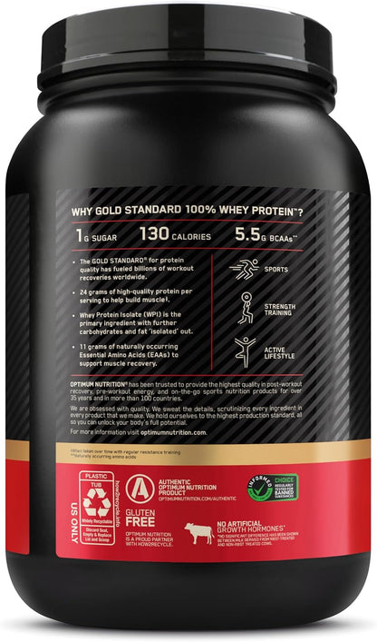 Optimum Nutrition Gold Standard 100% Whey Protein Powder, Extreme Milk Chocolate, 10 Pound (Packaging May Vary) (Pack of 2)