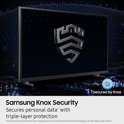 Samsung 43-Inch Class QLED Q7F Series Samsung Vision AI Smart TV (2025 Model, 43Q7F) Quantum HDR, Object Tracking Sound Lite, Q4 AI Gen1 Processor, 4K upscaling, Gaming Hub, Alexa Built-in