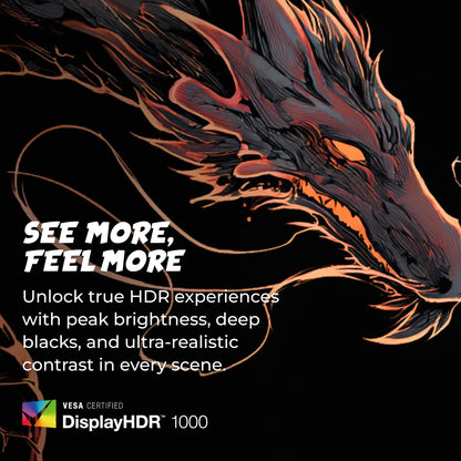 AOC 27 Inch QHD Gaming Monitor 240Hz 0.3ms, Overclock 260Hz, IPS, 2560x1440, G-Sync Compatible, HDR Ready, DisplayPort 1.4 HDMI 2.0, VESA Mount, 3-Year Zero-Bright-Dot, Q27G41ZE