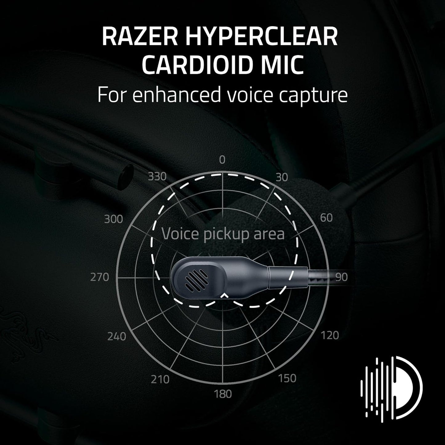 Razer BlackShark V2 X Gaming Headset: 7.1 Surround Sound - 50mm Drivers - Memory Foam Cushion - For PC, PS4, PS5, Switch - 3.5mm Audio Jack - Black