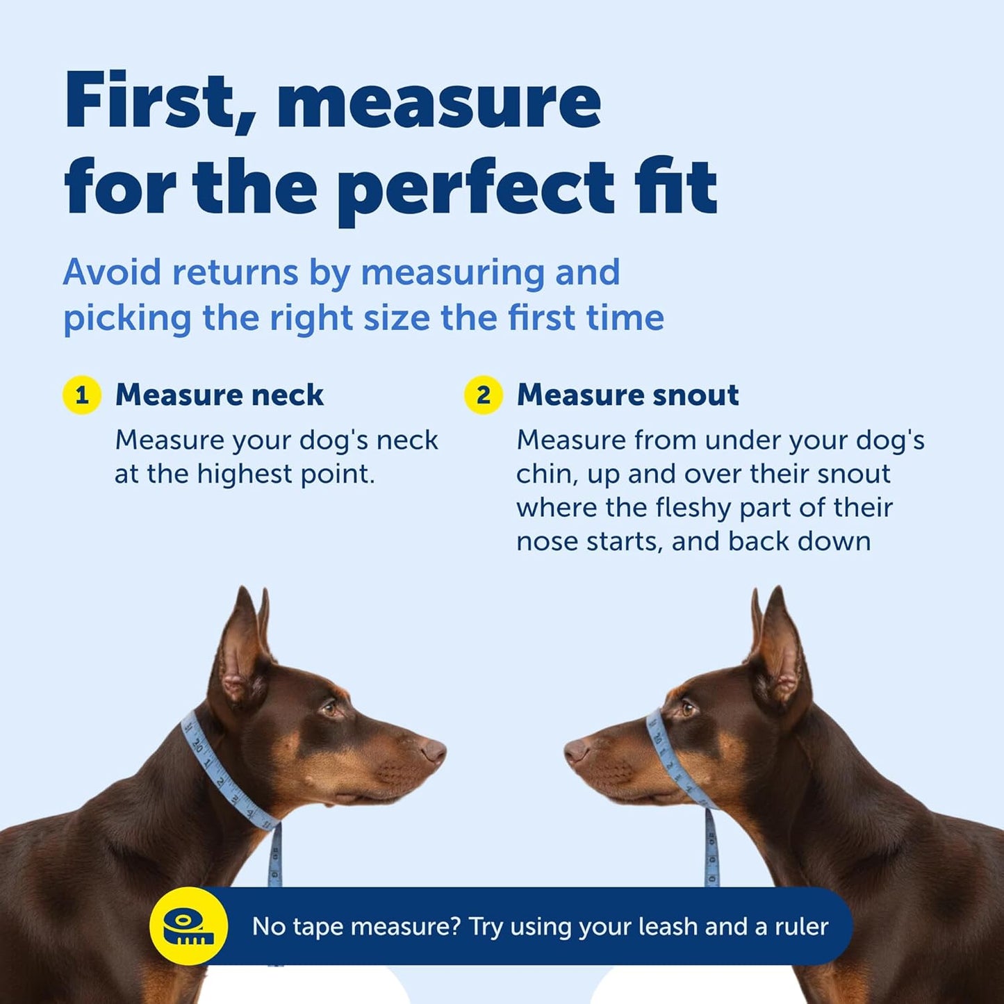 PetSafe Gentle Leader No Pull Dog Headcollar, Black, Medium | Veterinary Behaviorist-Designed No-Pull Headcollar Redirects Pulling Instinct, Padded Neoprene Nose Loop, Quick-Snap Fit