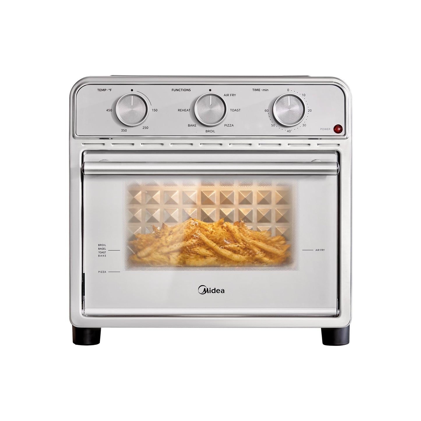 Midea Flexify Pro French Door Air Fryer Toaster Oven, Premium Cooking Experience with Precision Heat, Easy-Clean Enamel Interior & Modern Control, 26.4 QT