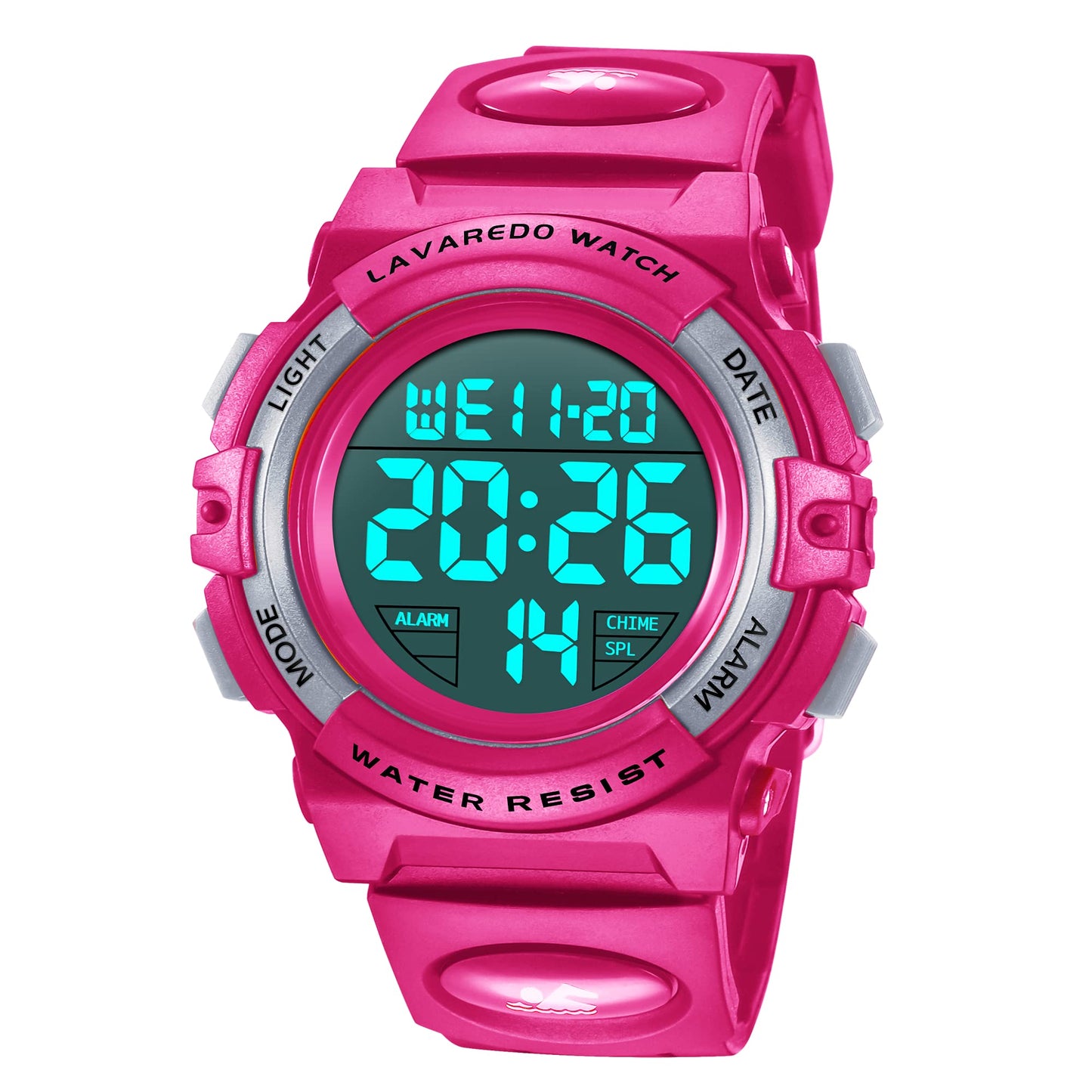 Kids Watch,Boys Watch for 3-15 Year Old Boys,Digital Sport Outdoor Multifunctional Chronograph LED 50 M Waterproof Alarm Calendar Analog Watch for Children with Silicone Band,Kids Gift