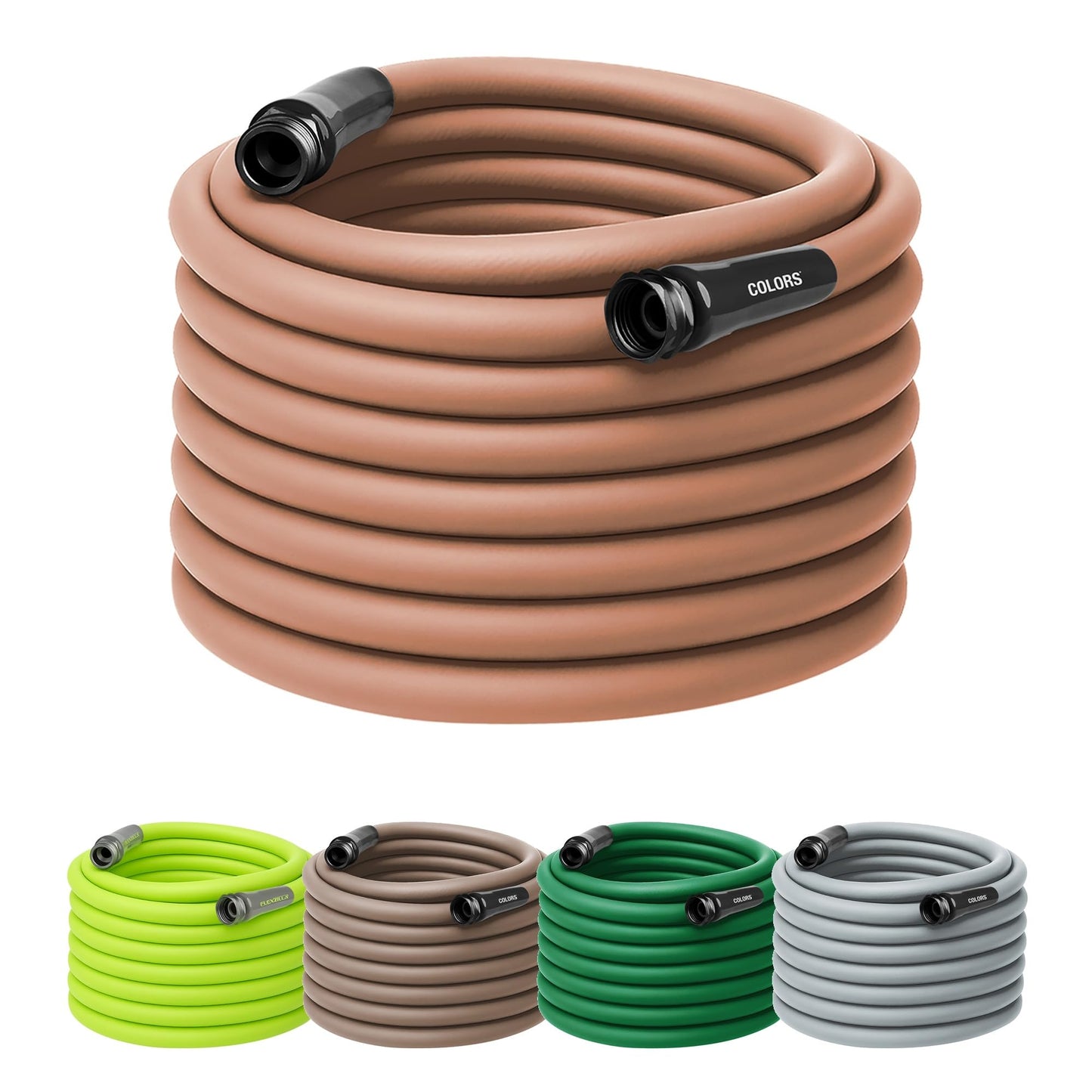 Flexzilla Garden Hose 5/8 in. x 50 ft., Lightweight All-Weather Water Hose, Durable and Flexible, Leak-Free Connections
