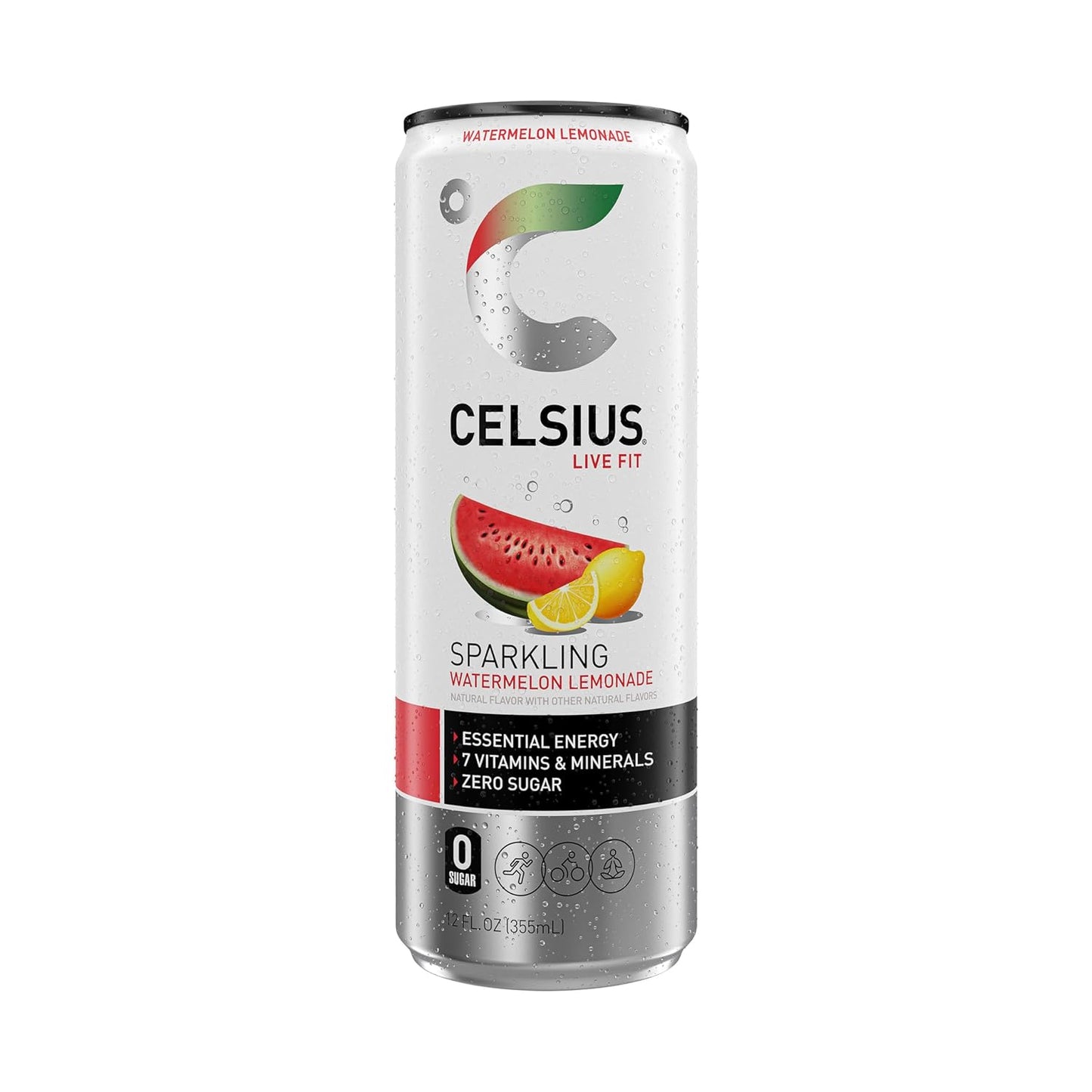 CELSIUS Sparkling Orange, Sugar Free Energy Drink, 12 Fl Oz (Pack of 12)
