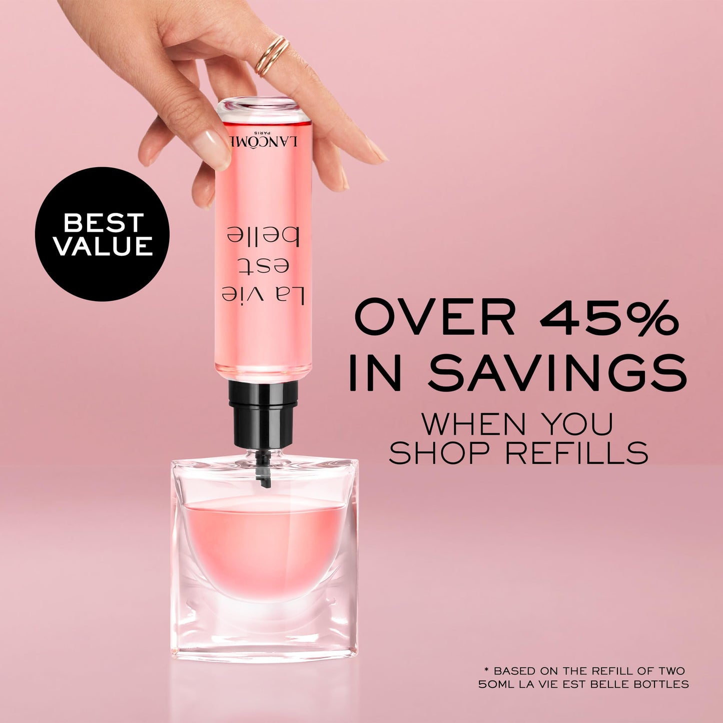 Lancôme La Vie Est Belle Eau de Parfum - Floral & Sweet Women's Perfume | Long Lasting Fragrance with Notes of Iris, Earthy Patchouli, Warm Vanilla & Spun Sugar - Floral & Sweet Perfume for Women